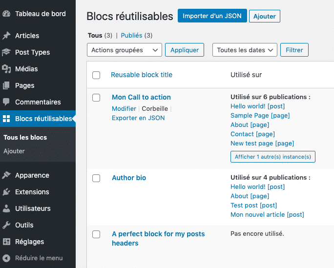 Reusable blocks are invisible in the add content dialog [#3426143